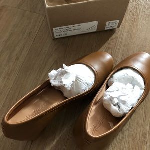 New in Box: Madewell Reid pump in English saddle size 7.5